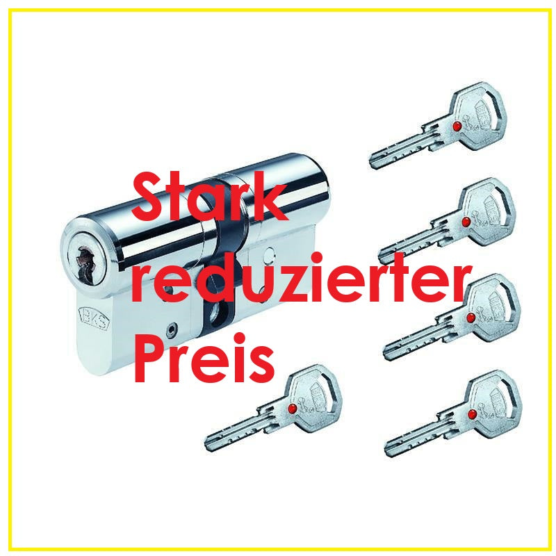 Sicherheits-Profilzylinder BKS Janus 4612 inkl.5 Schlüssel mit Sicherungskarte